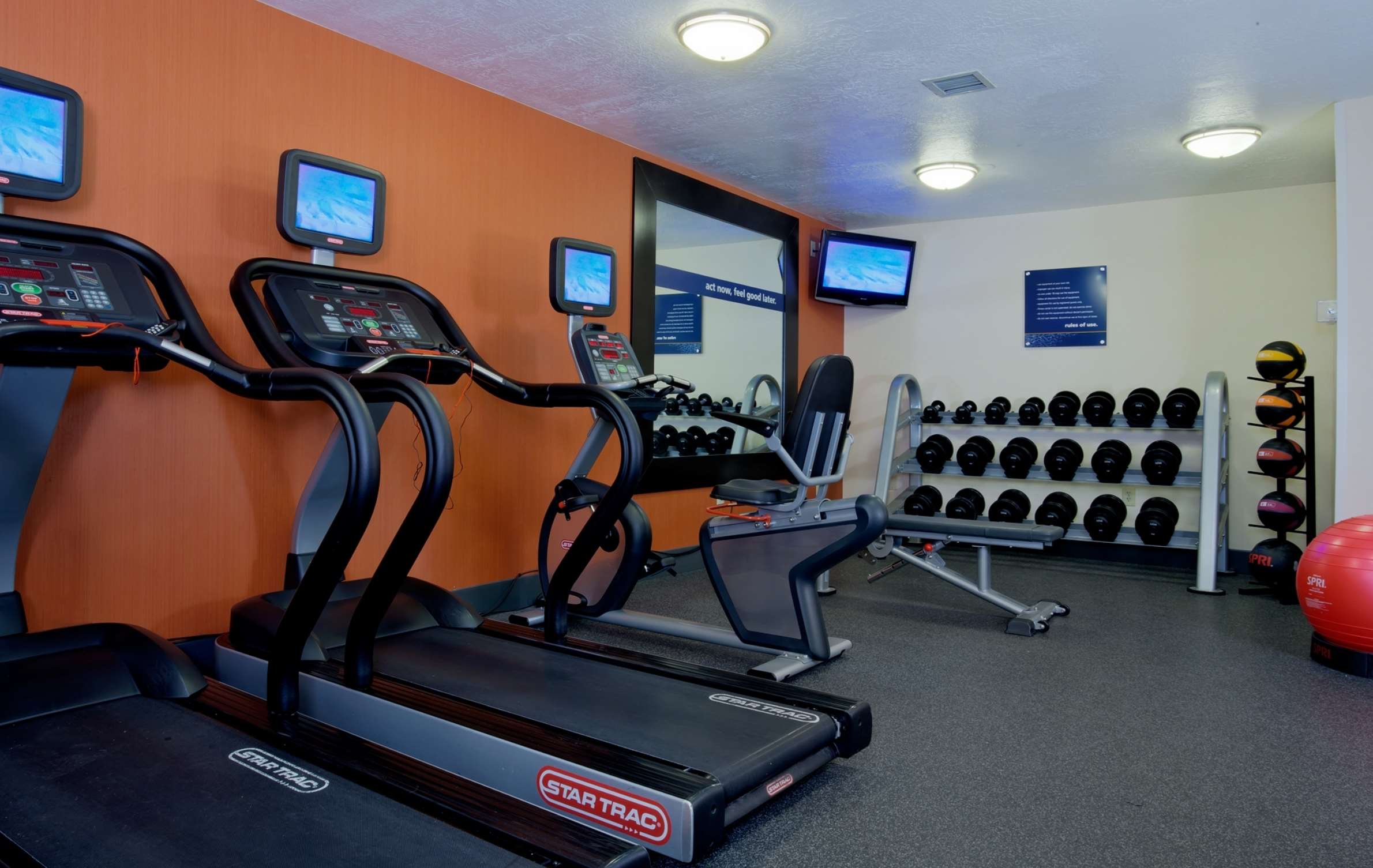 Health club  fitness center  gym