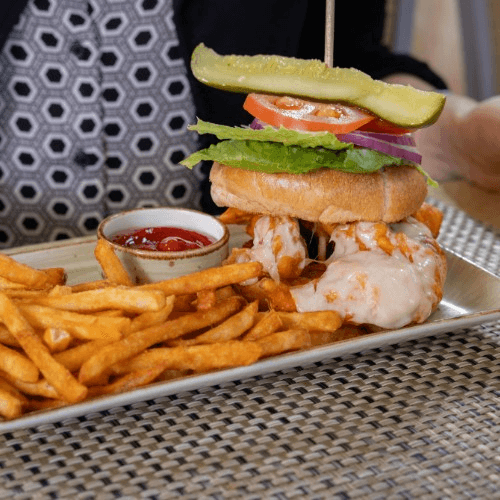Buffalo Chicken Burger