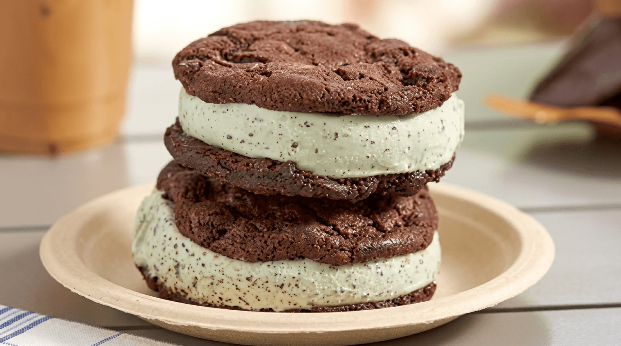 Gelato Cookie Sandwich