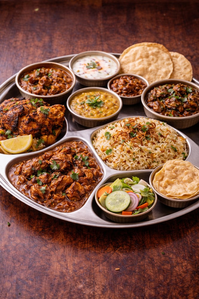 NORTH INDIAN NON-VEG THALI