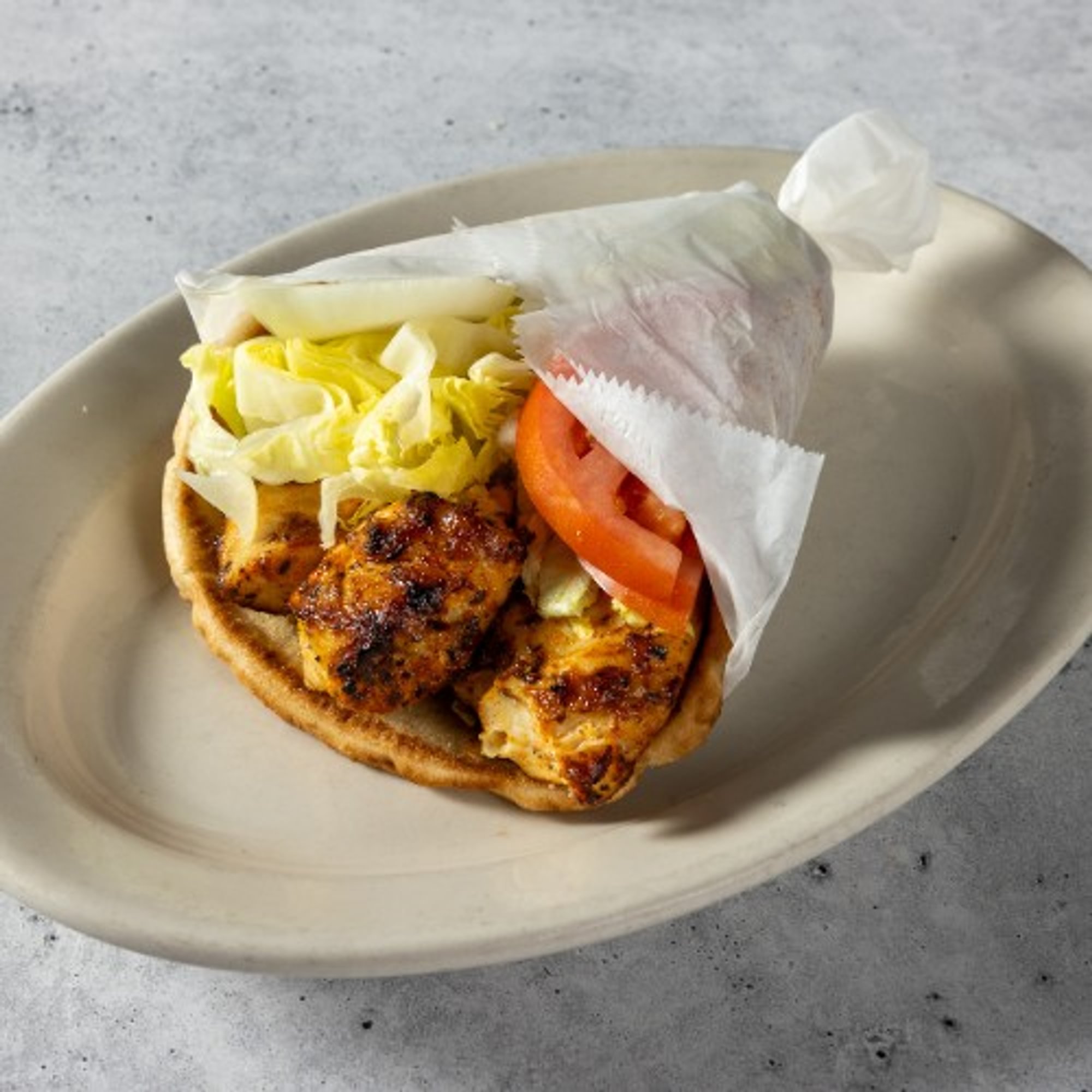 Chicken Souvlaki Sandwich