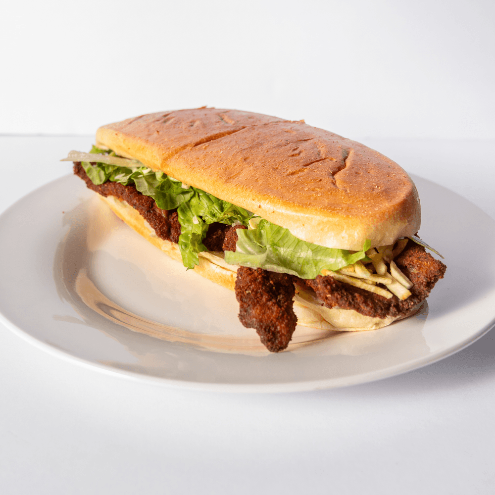 Cuban Breaded Beef Steak or Chicken Sub