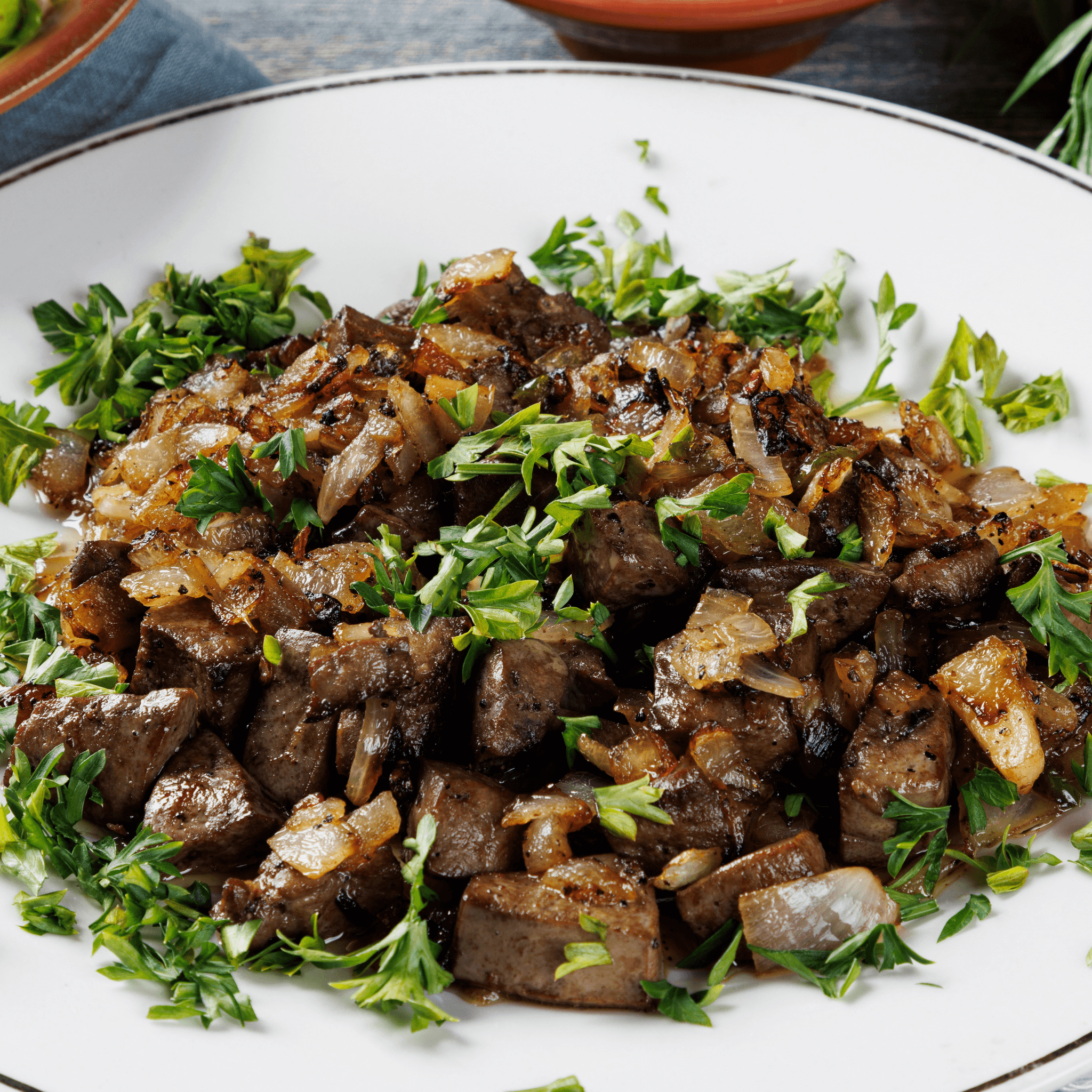 Meat and Onion Skillet