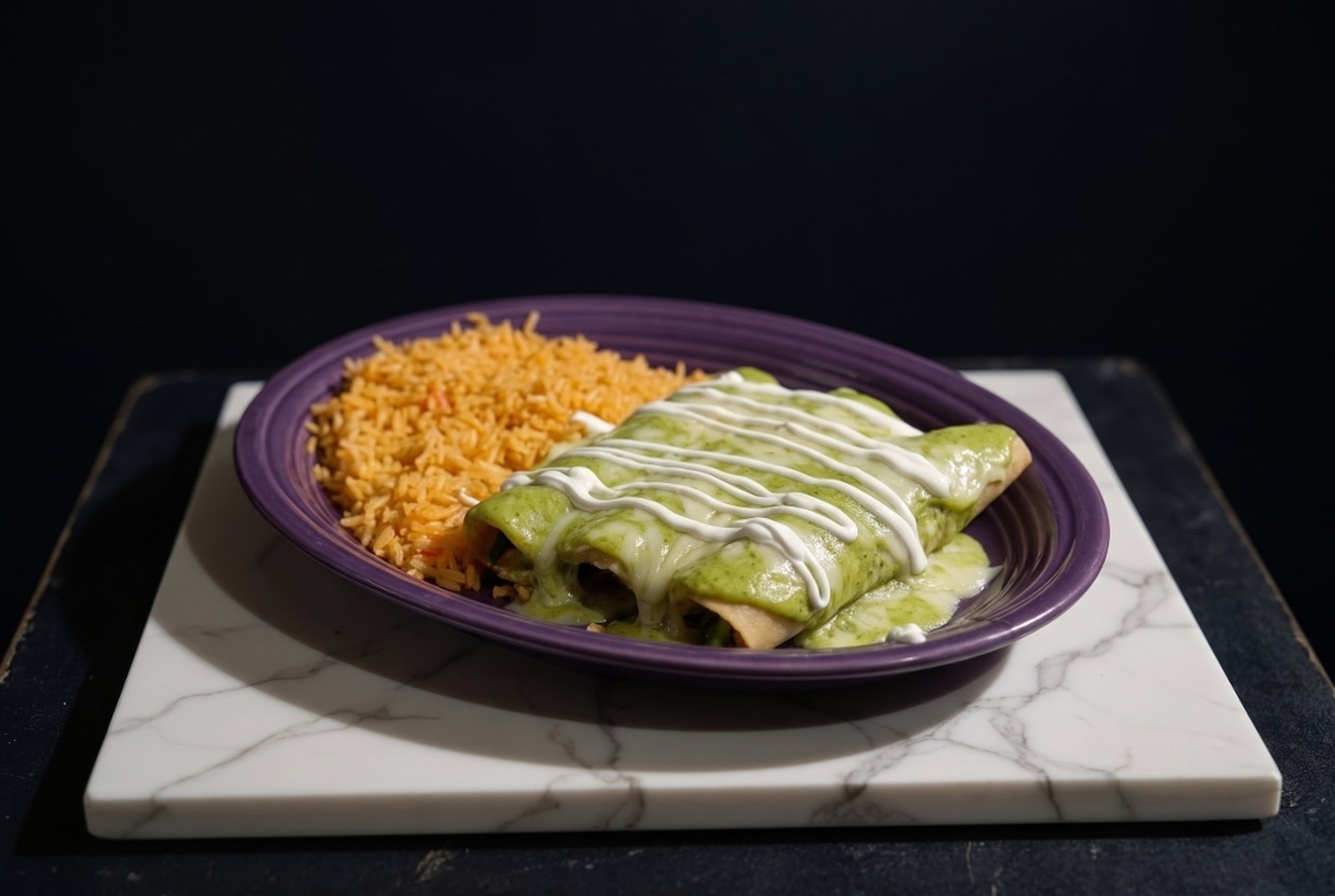 L Spinach & Chicken Enchilada