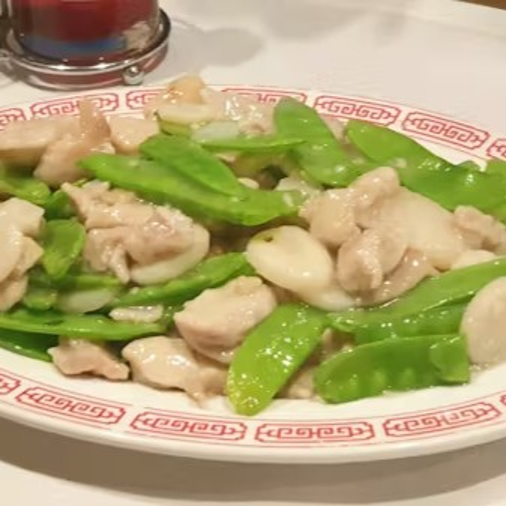 Snow Peas Chicken / 雪豆雞丁