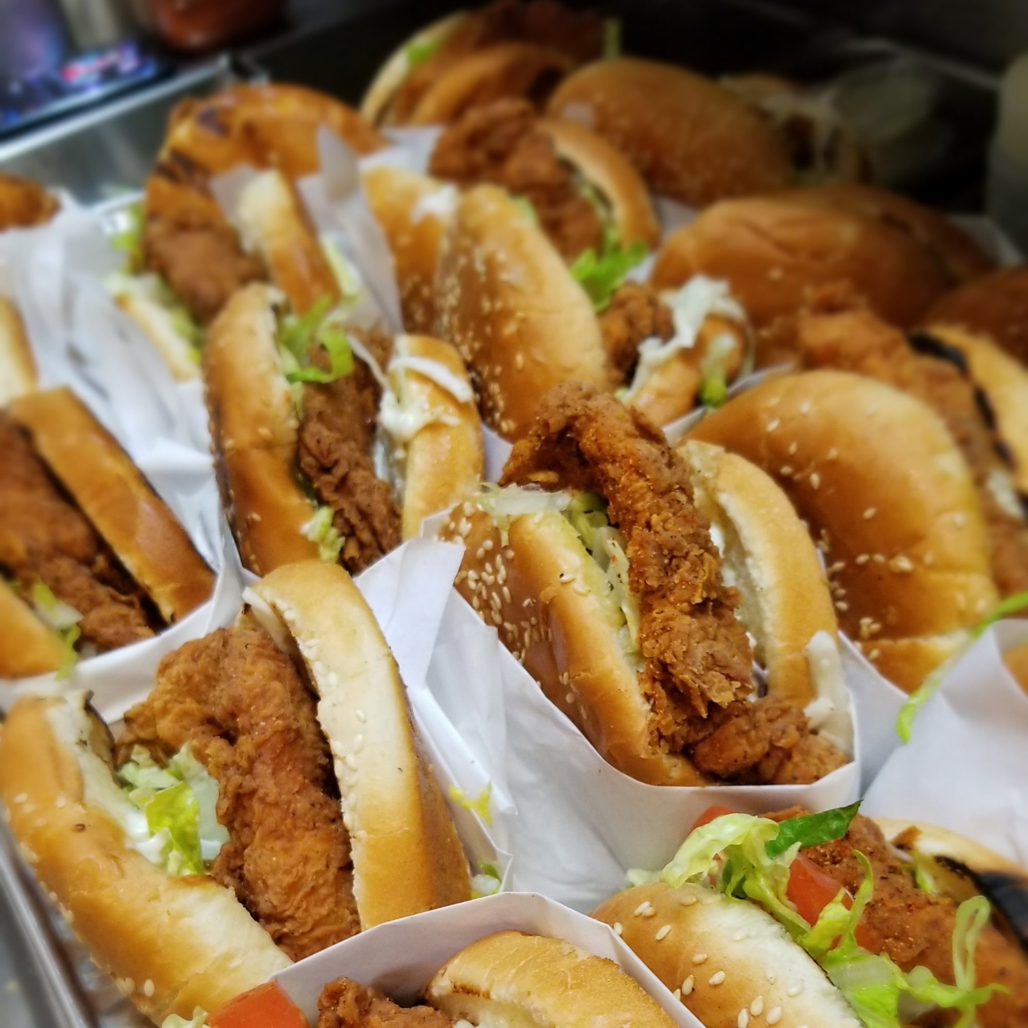 Fried Chicken Sammich
