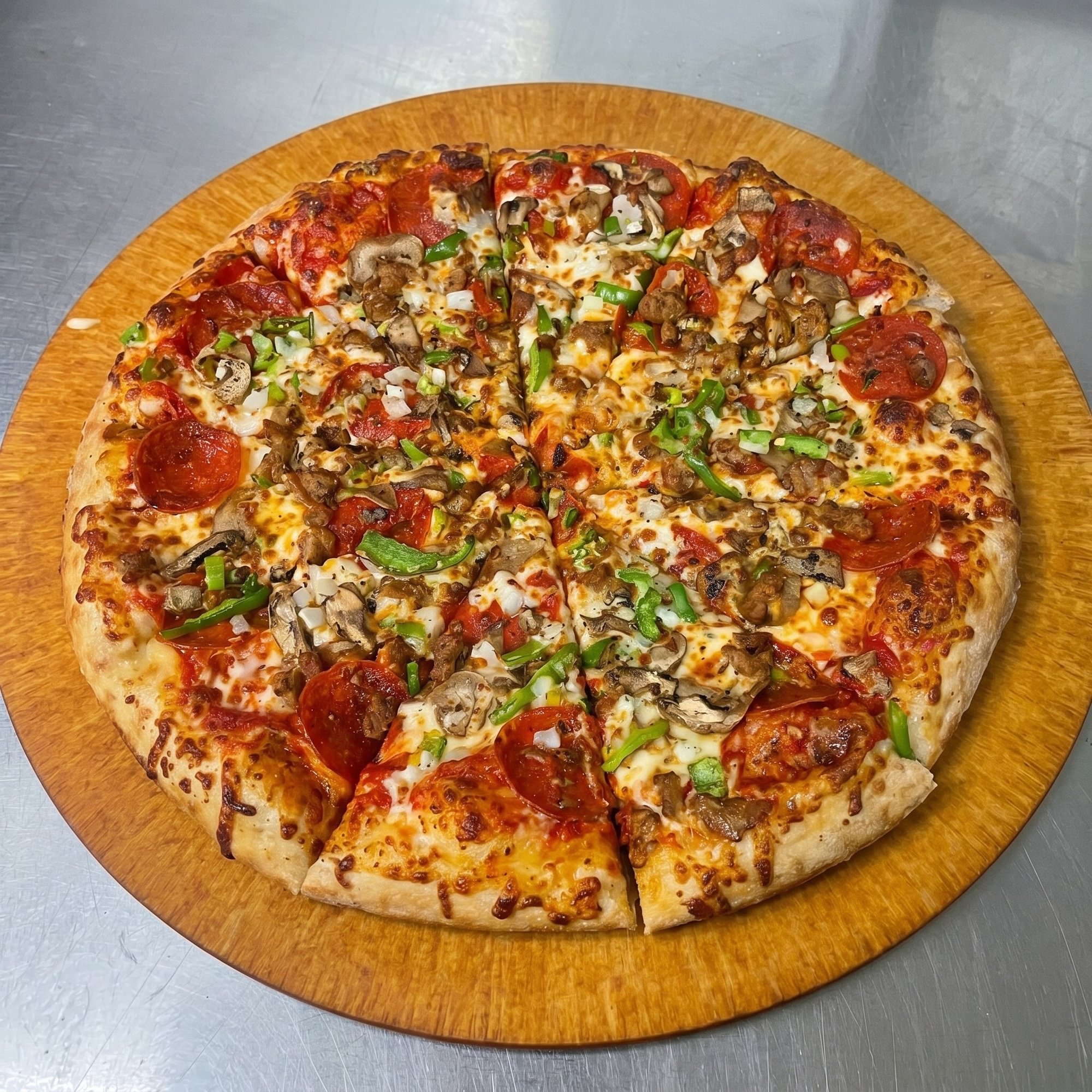 Papa J's Deluxe Specialty Pizza