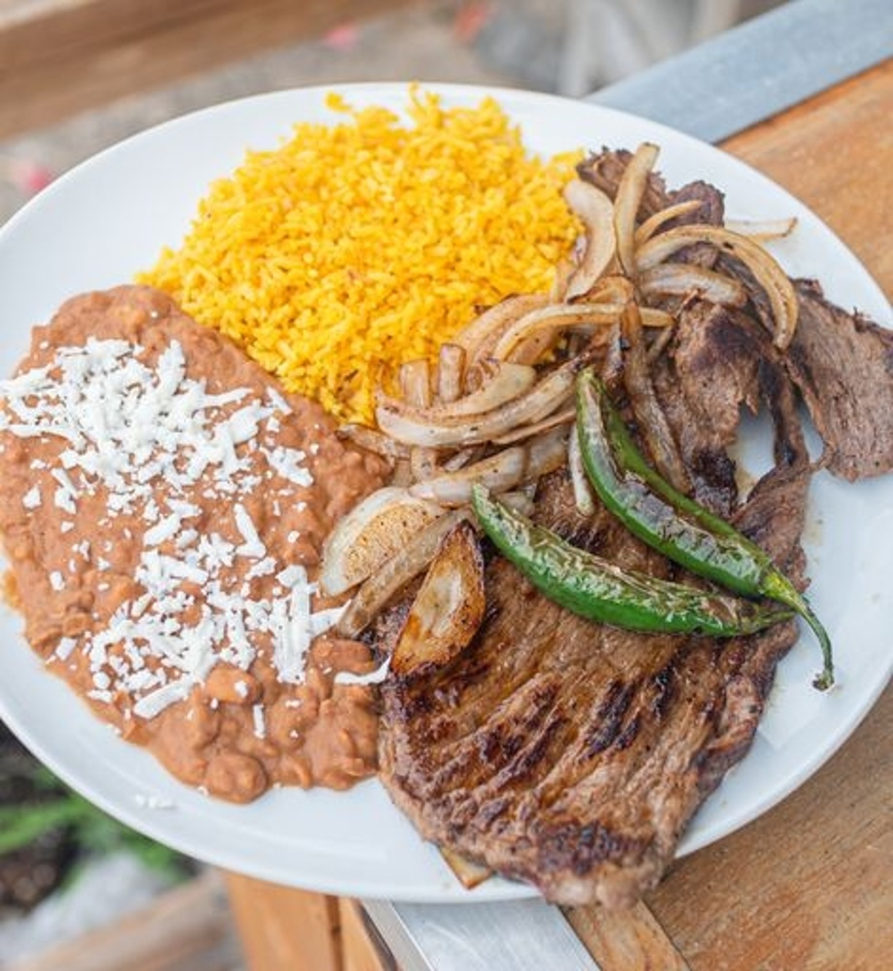 Carne Asada Plate