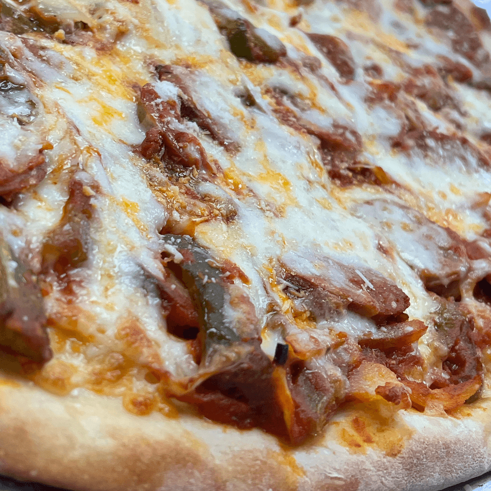 Sausage, Peppers & Onions Pizza