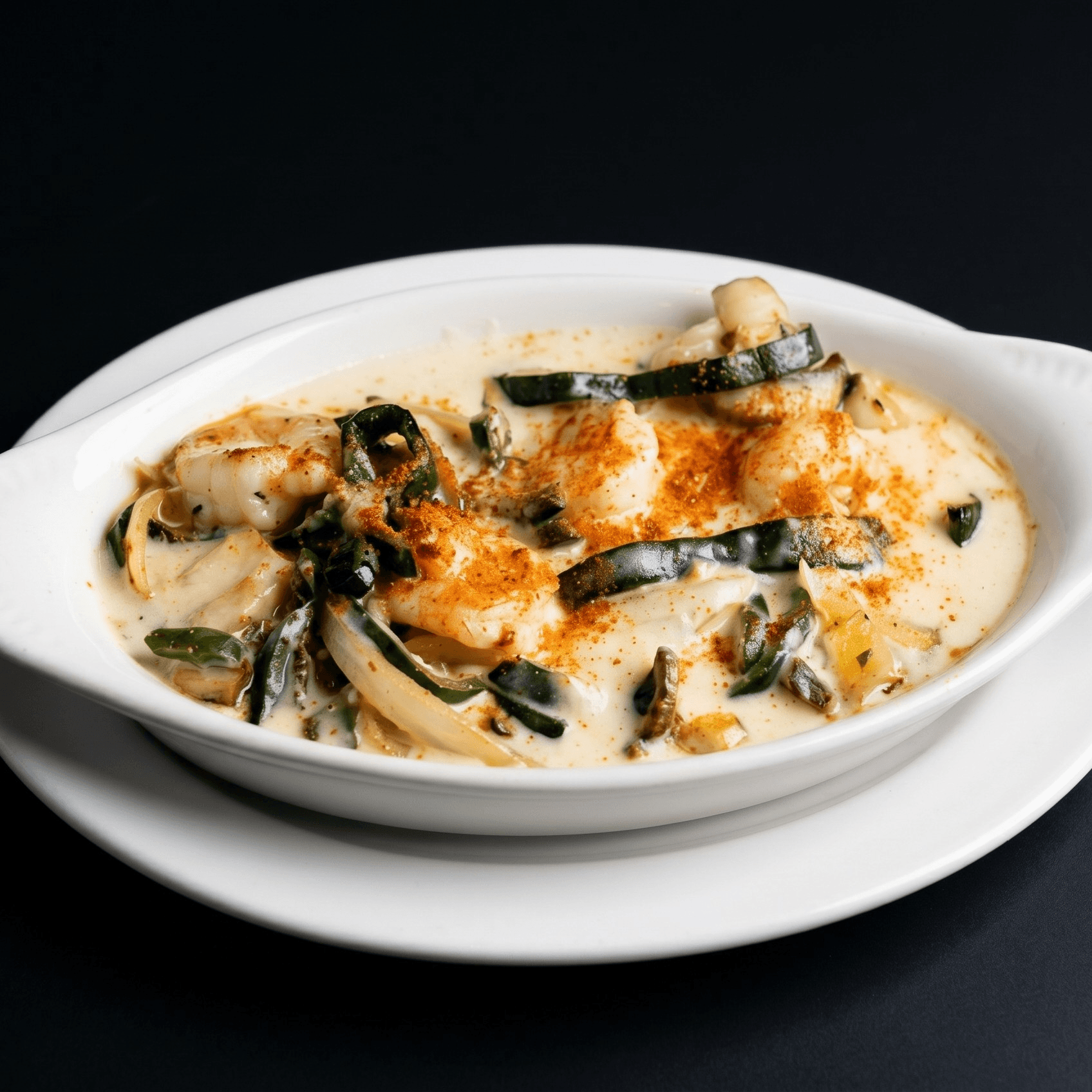 67. Queso Fundido with Shrimp