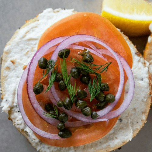 Whitefish Salad Bagel