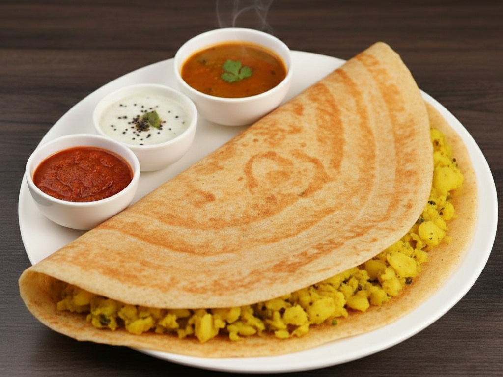 Potato Masala Dosa