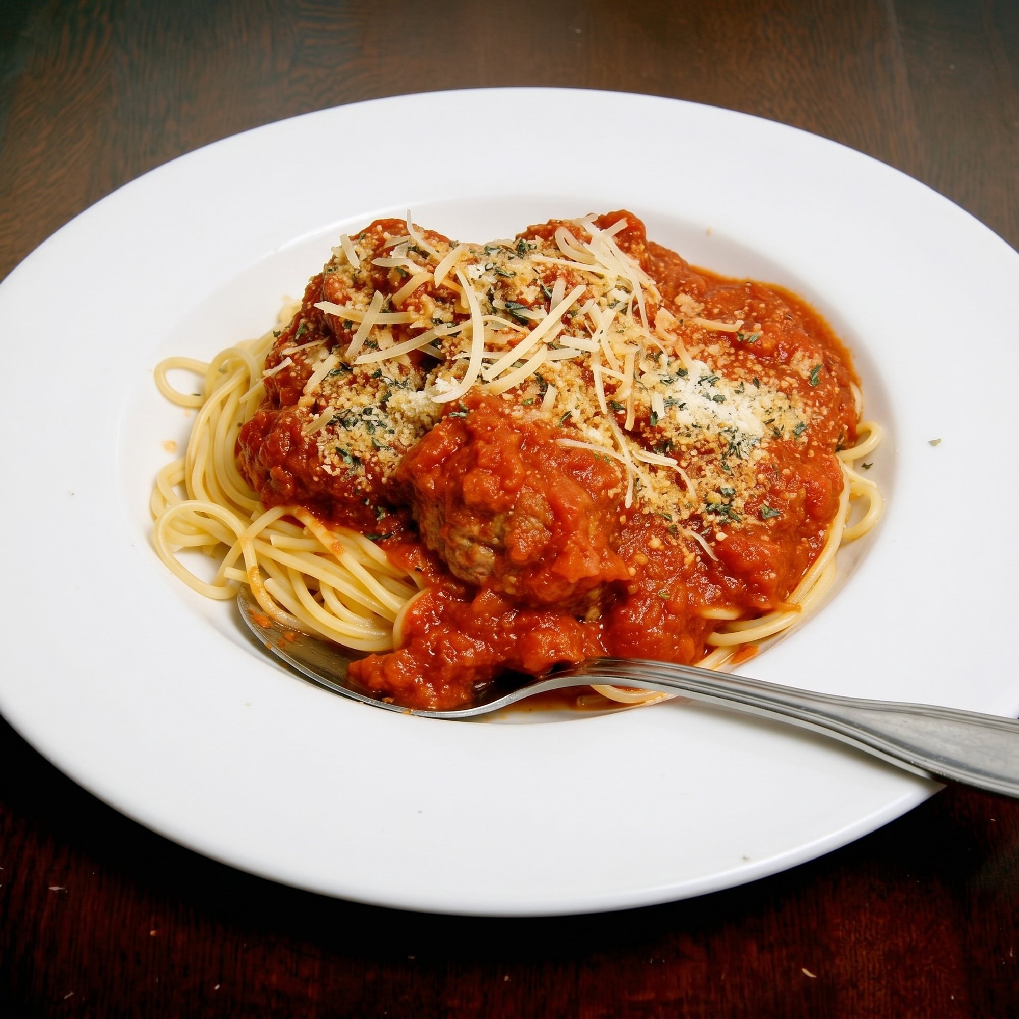 Spaghetti and Meatballs Pasta