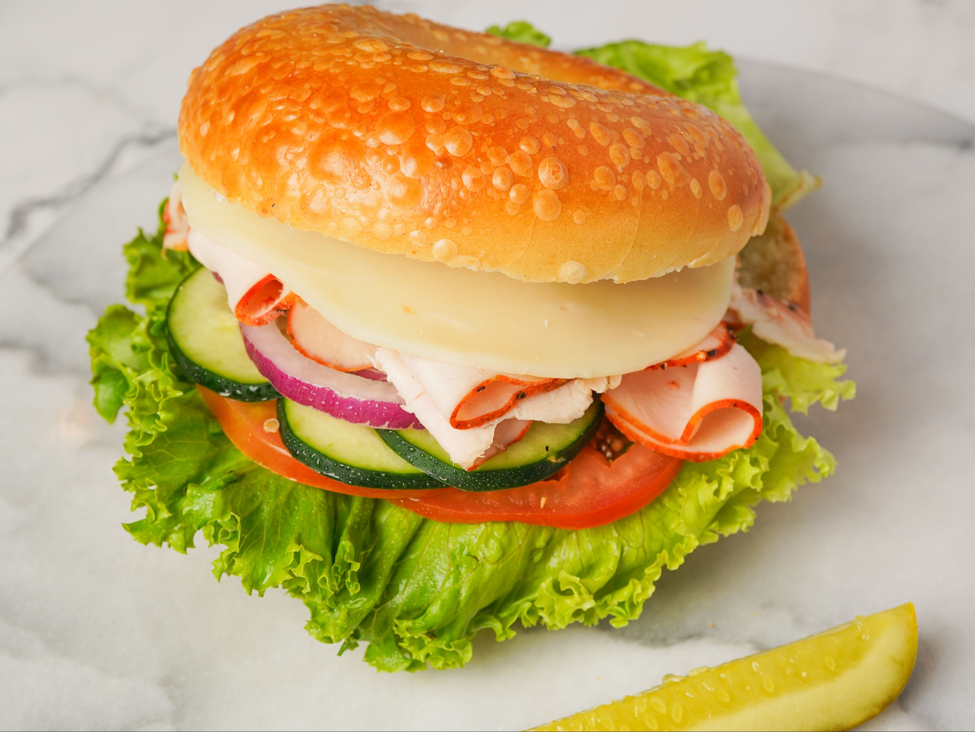 TURKEY VEGGIE SANDWICH