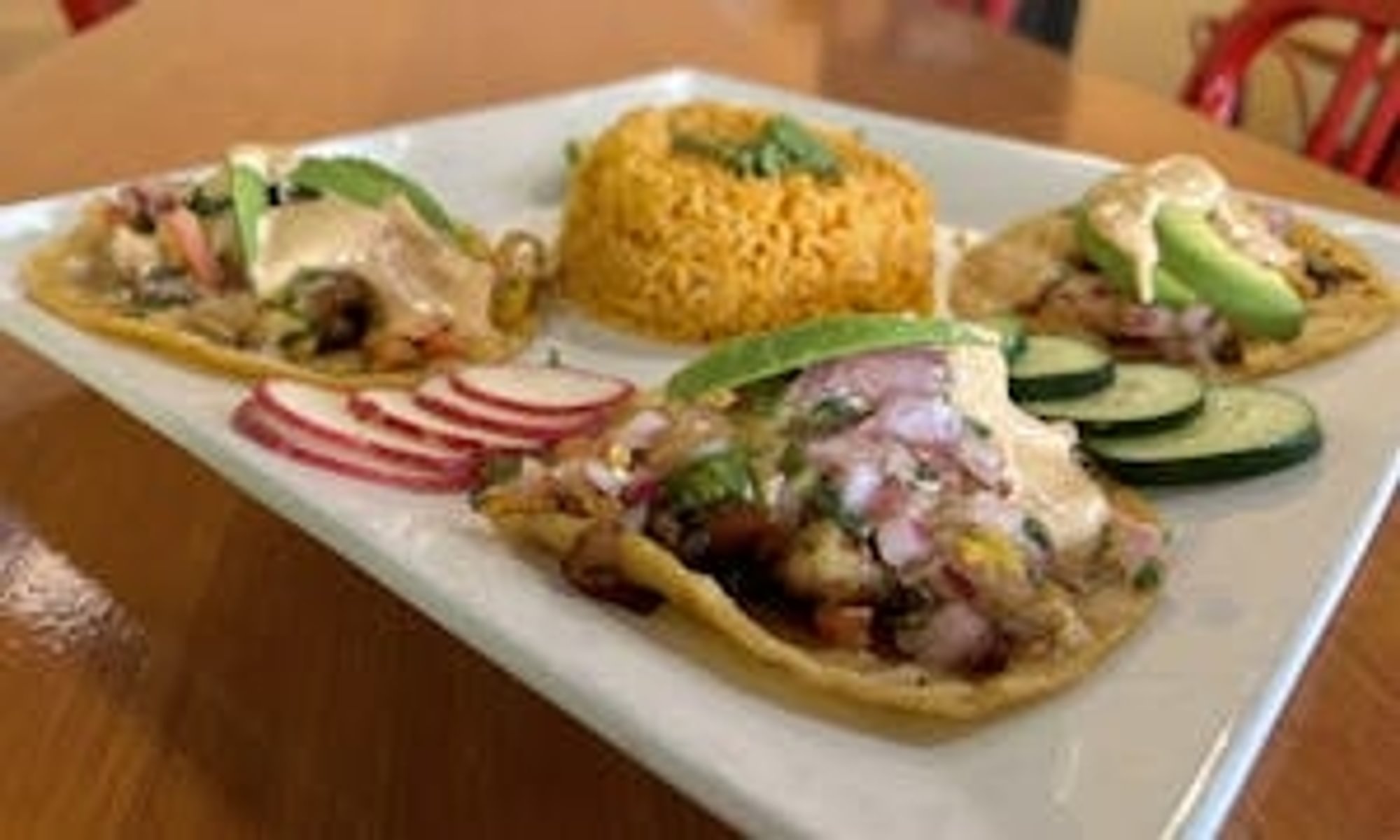 Tacos Cancun - Larger size tortilla
