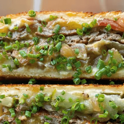 Little Cheeseburger Patty Melt