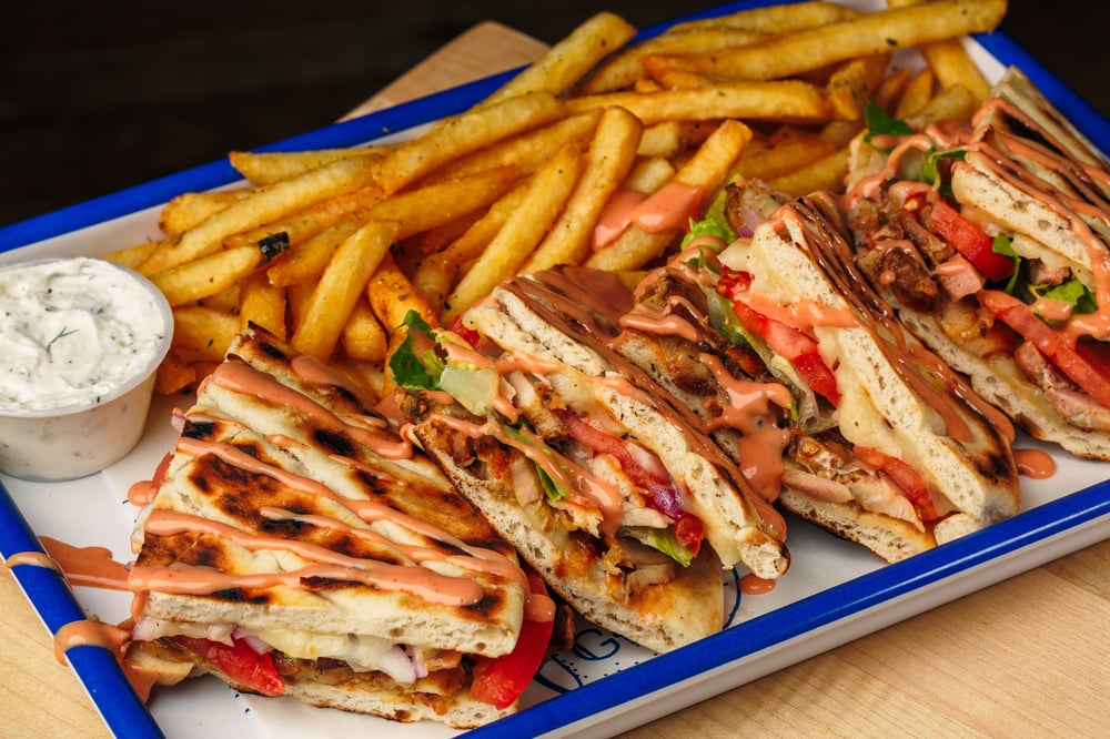 Chicken Gyro Melt