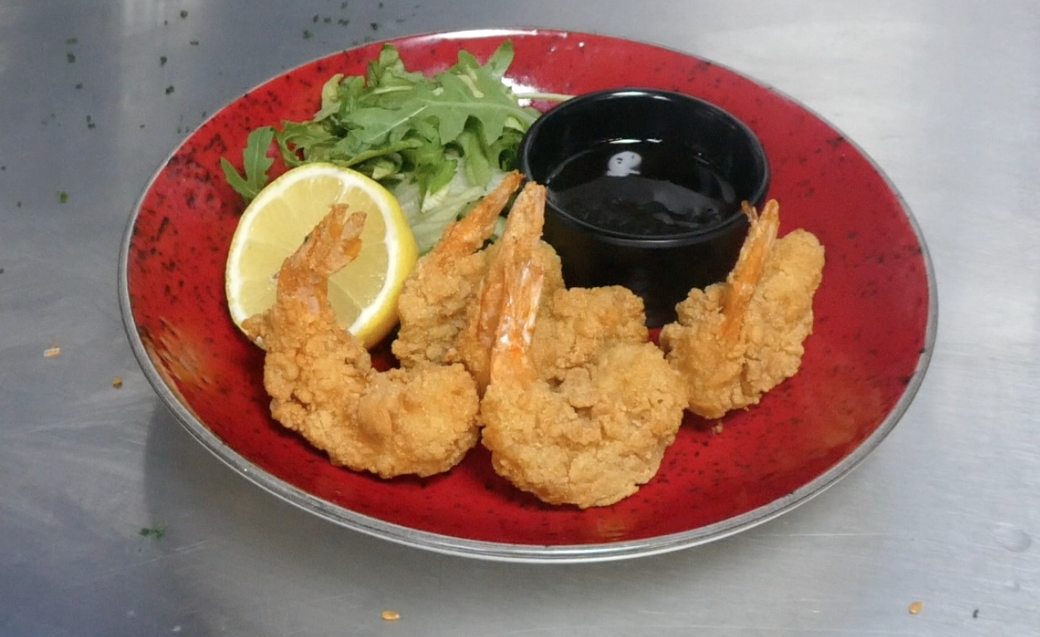 Lightly Spiced Shrimp