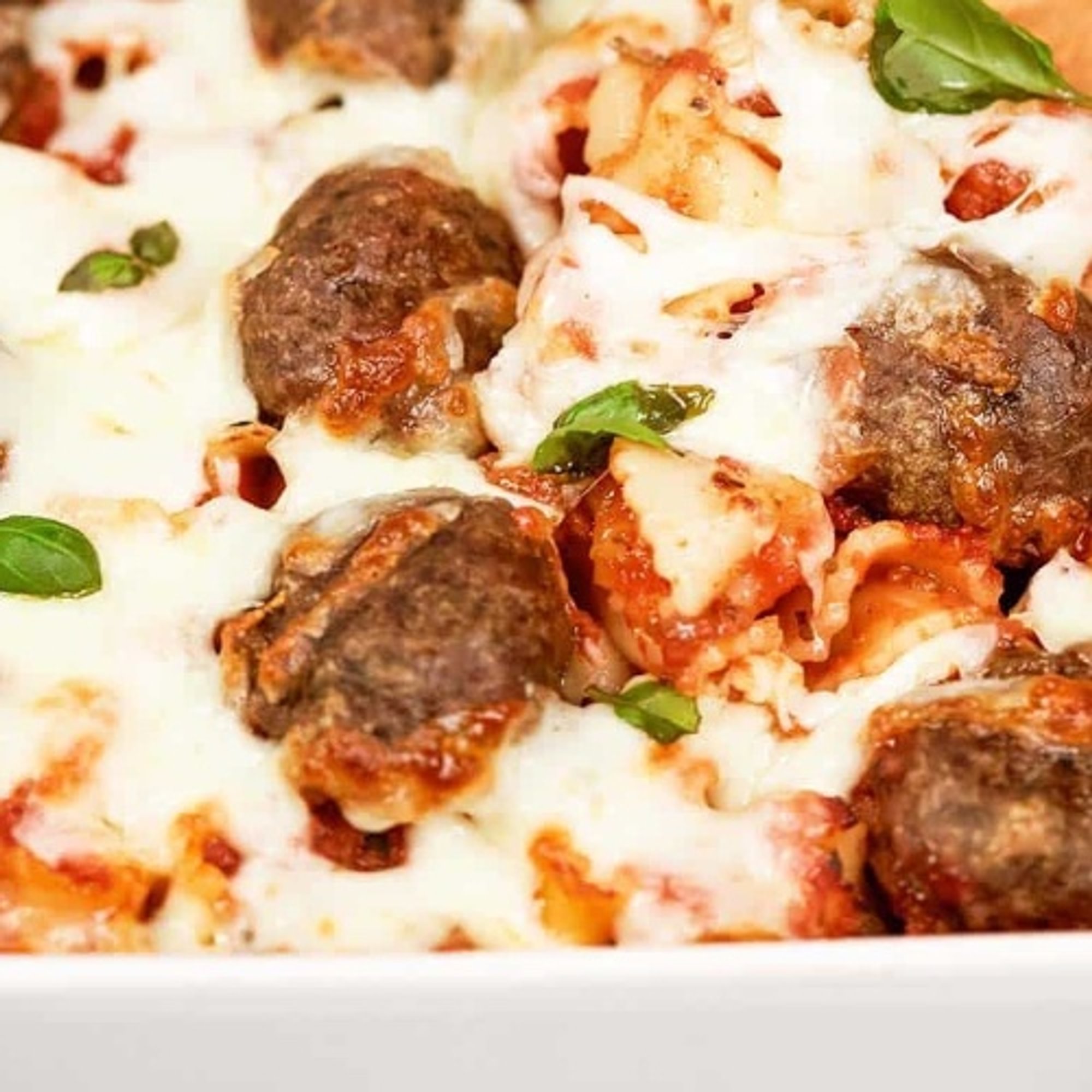 Meat Lasagna with Meatballs