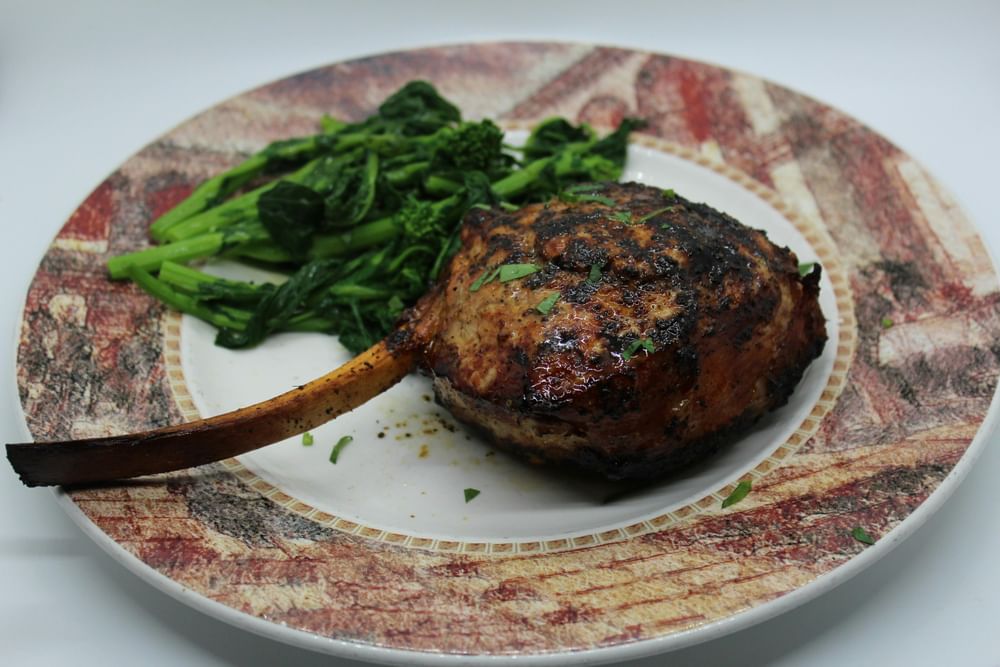 American Grilled Veal Chop