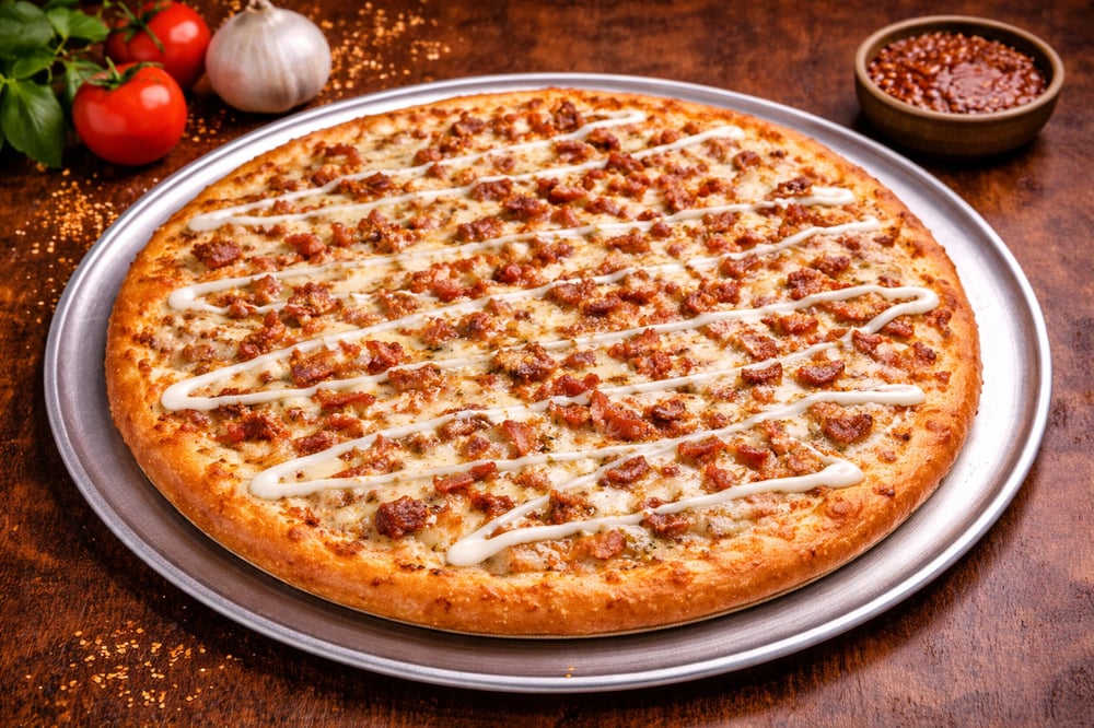 18" Chicken Bacon Ranch Pizza
