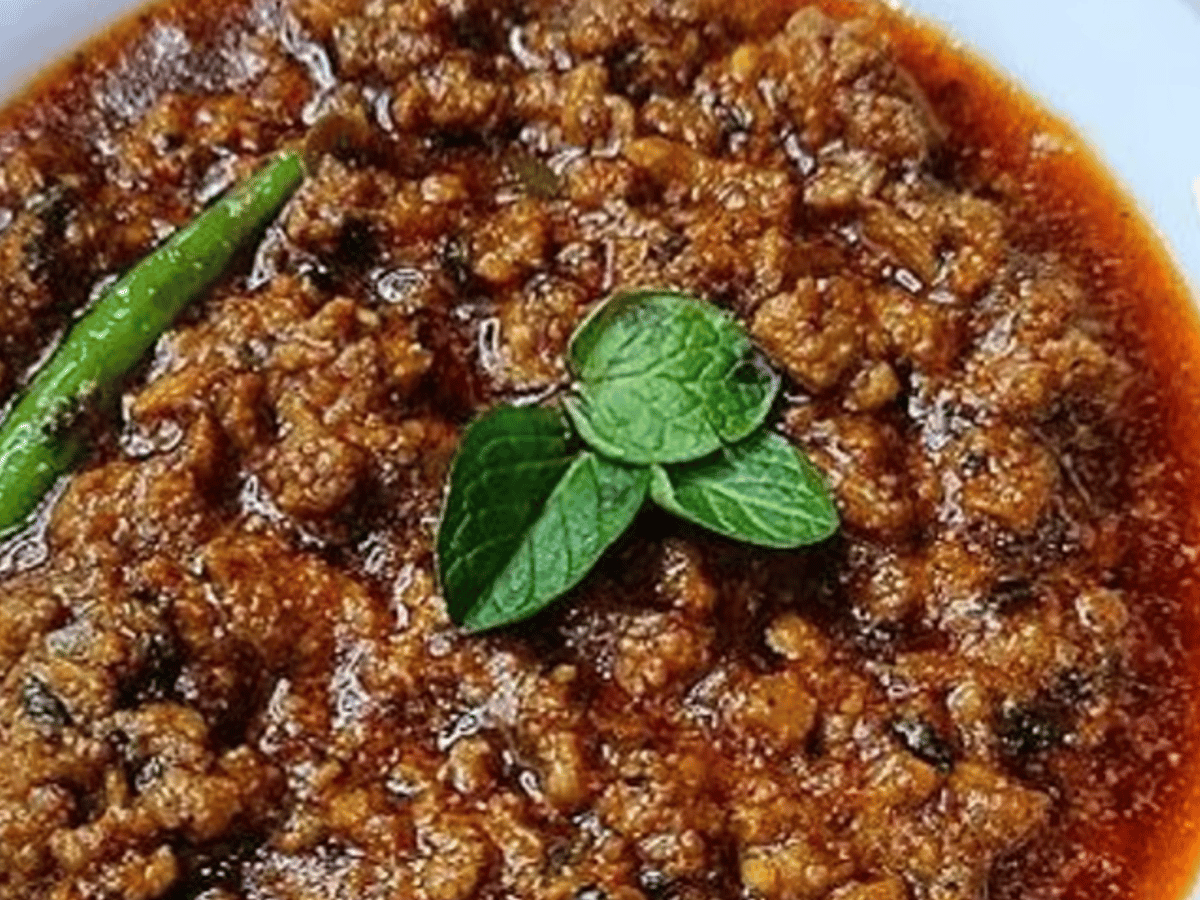 Hyd Mutton Keema Curry