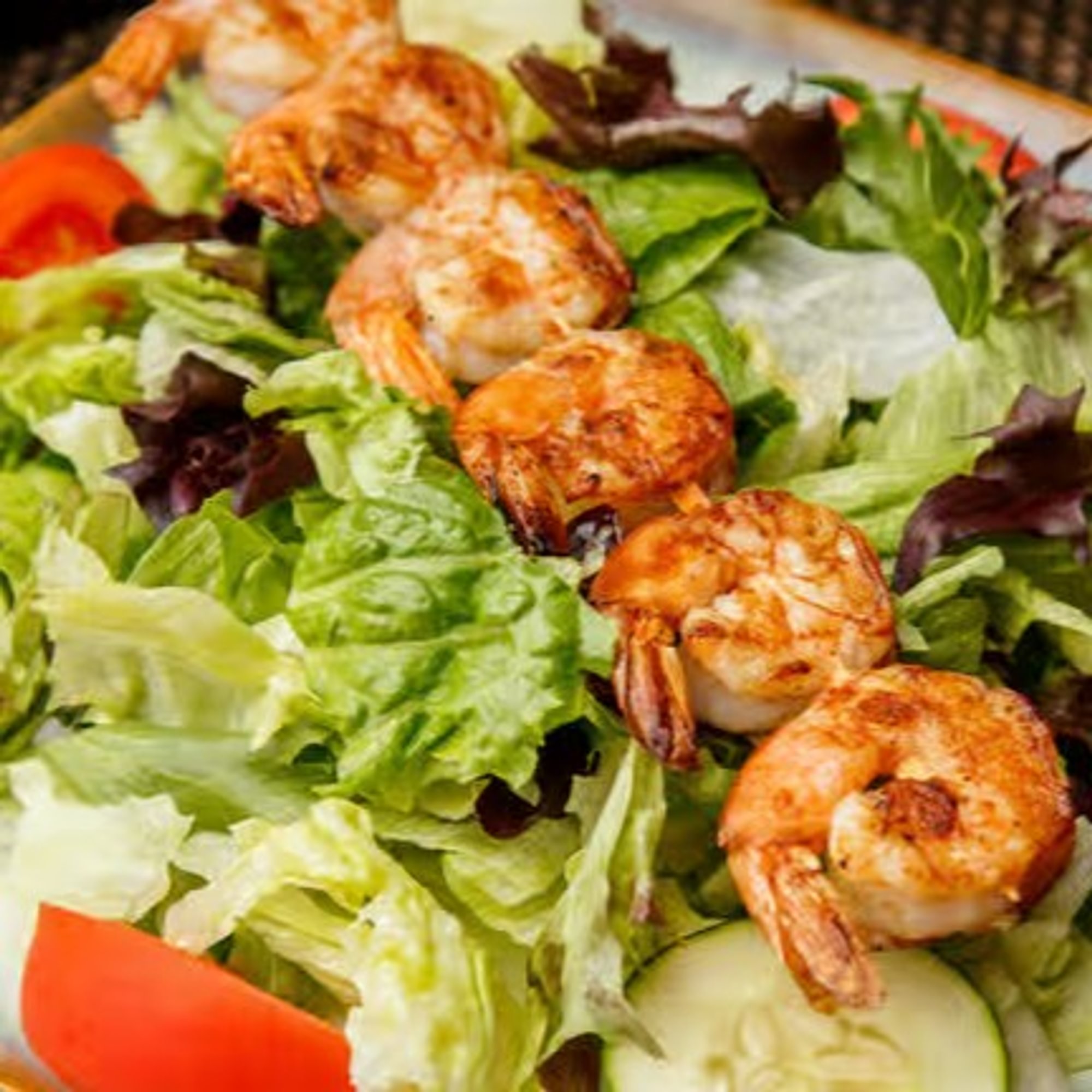 Grilled Shrimp Chef Salad
