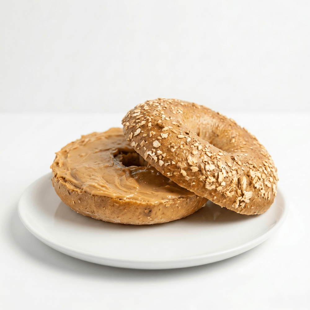 Bagel With Peanut Butter