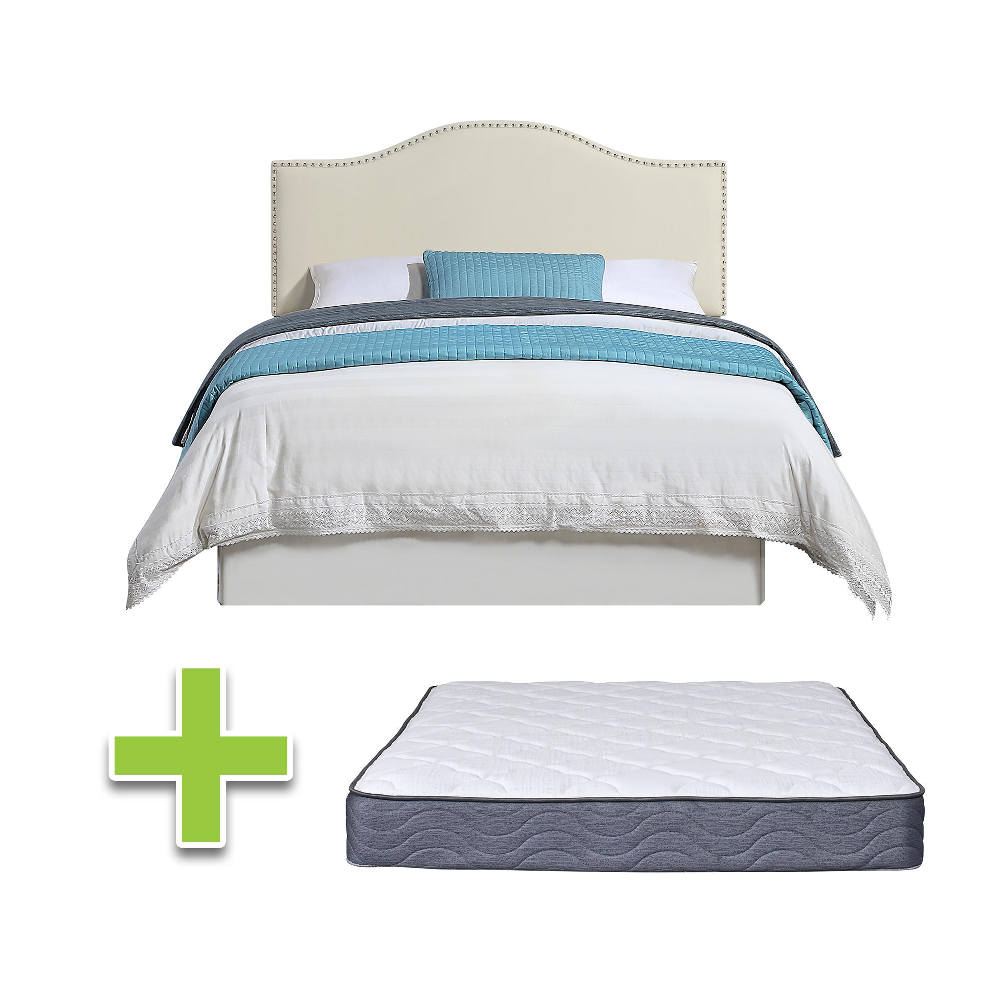Full Zoe Bed w/9.5" Extra Firm Mattress & 9" Foundation