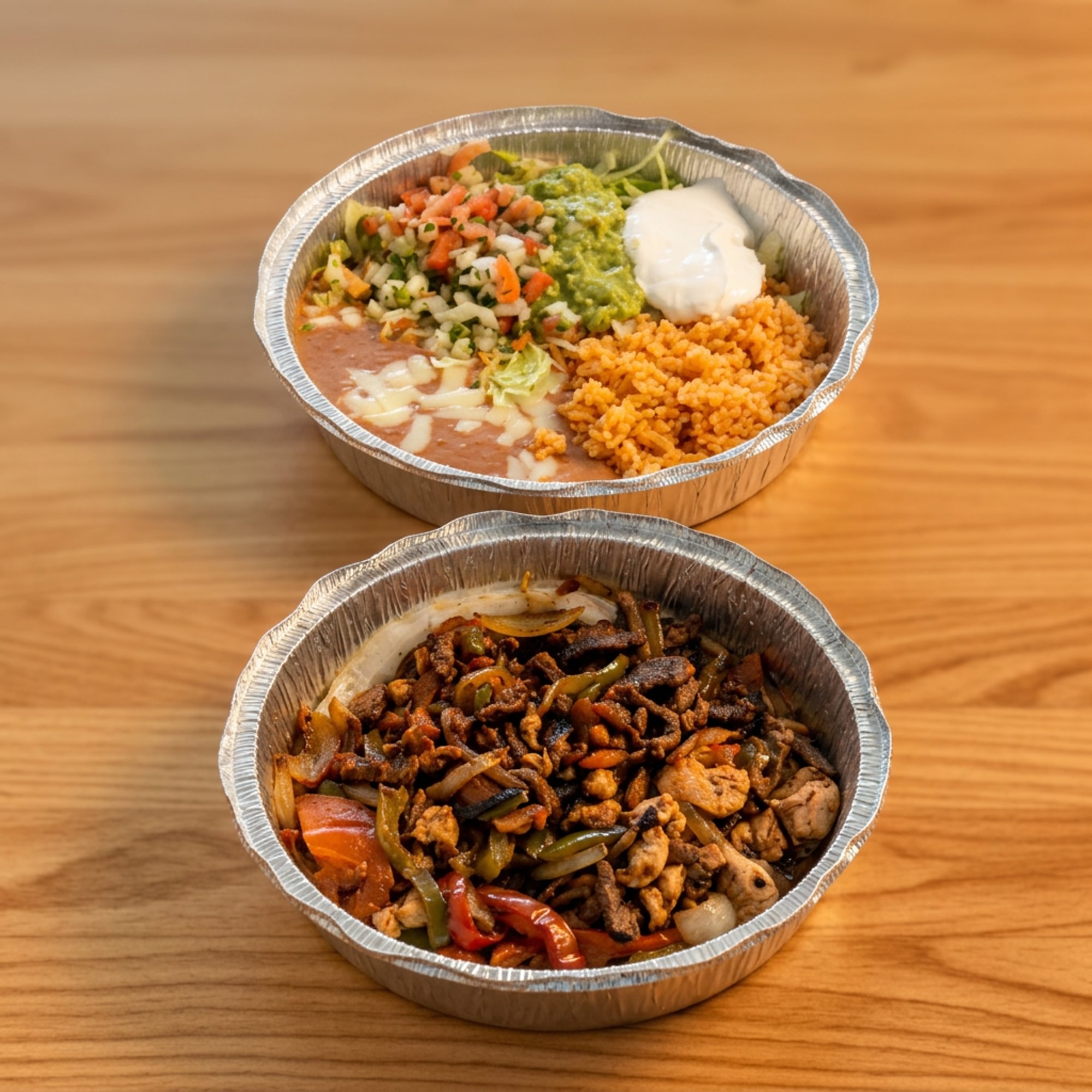 Steak and Chicken Fajita