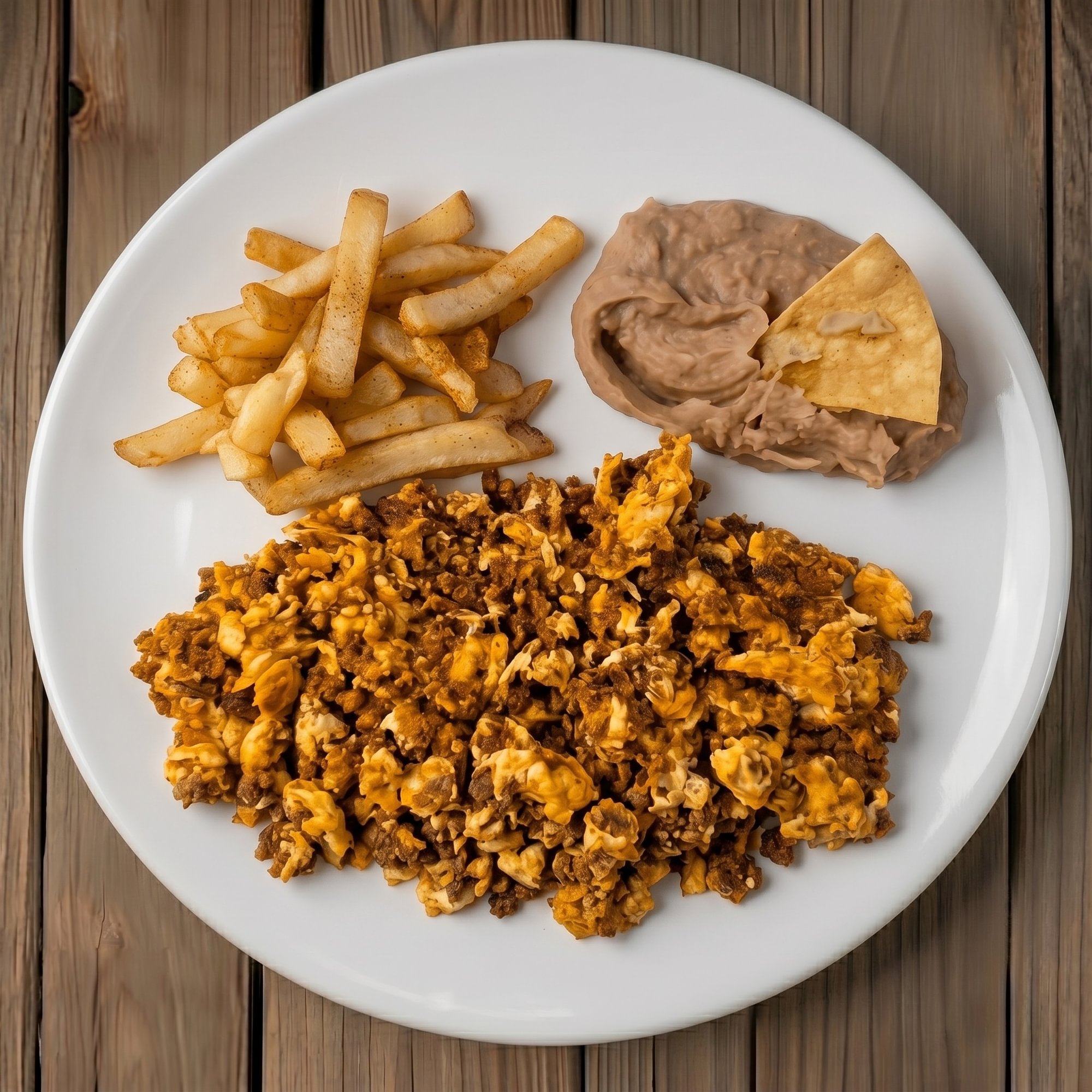 Chorizo Con Huevo Plato