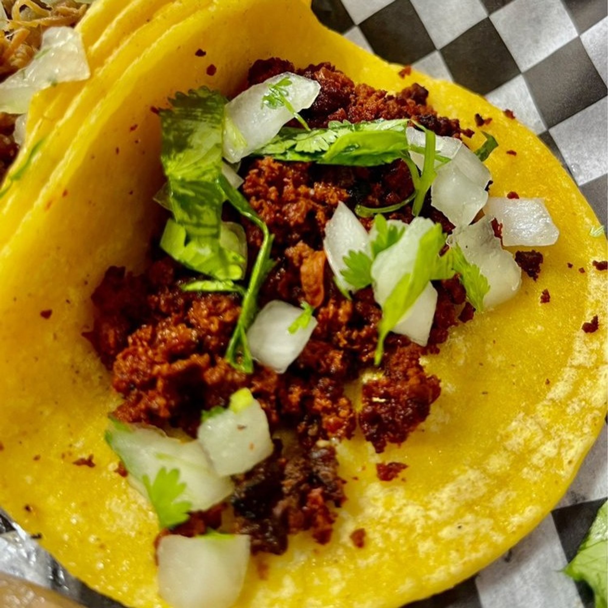 Chorizo Taco (Mexican Sausage)