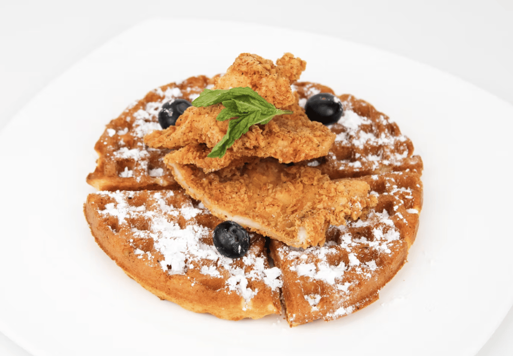 Chicken and waffle