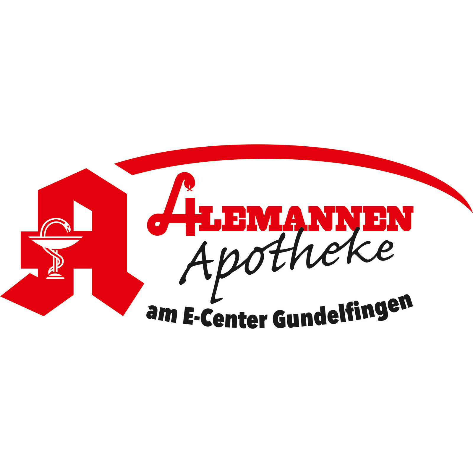 Logo der Alemannen-Apotheke am E-Center