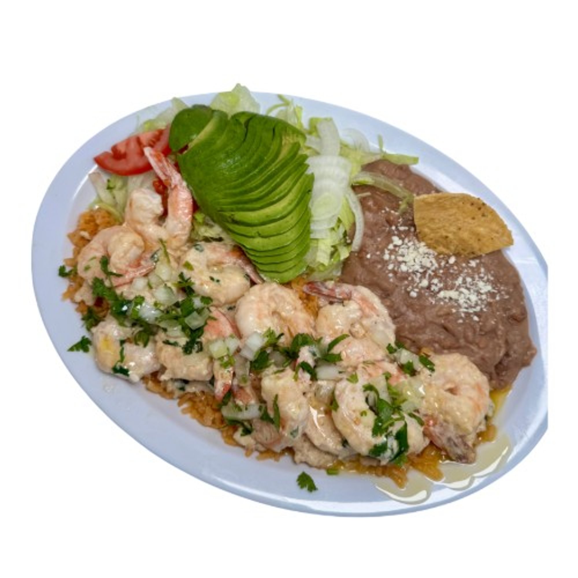 Shrimps in Garlic Sauce