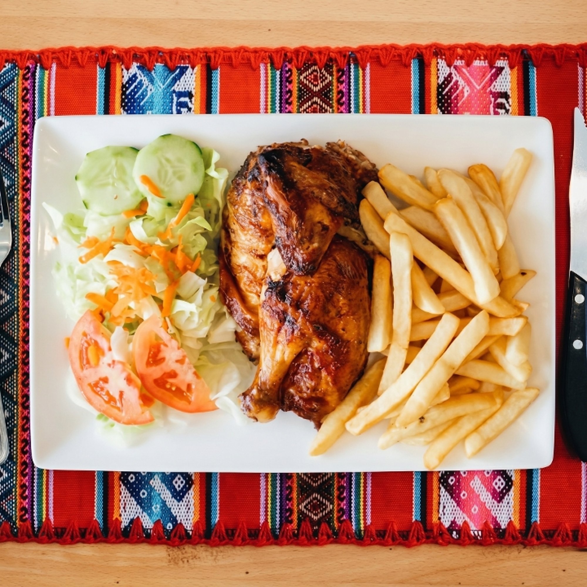 1/2 Pollo- 2 Opciones