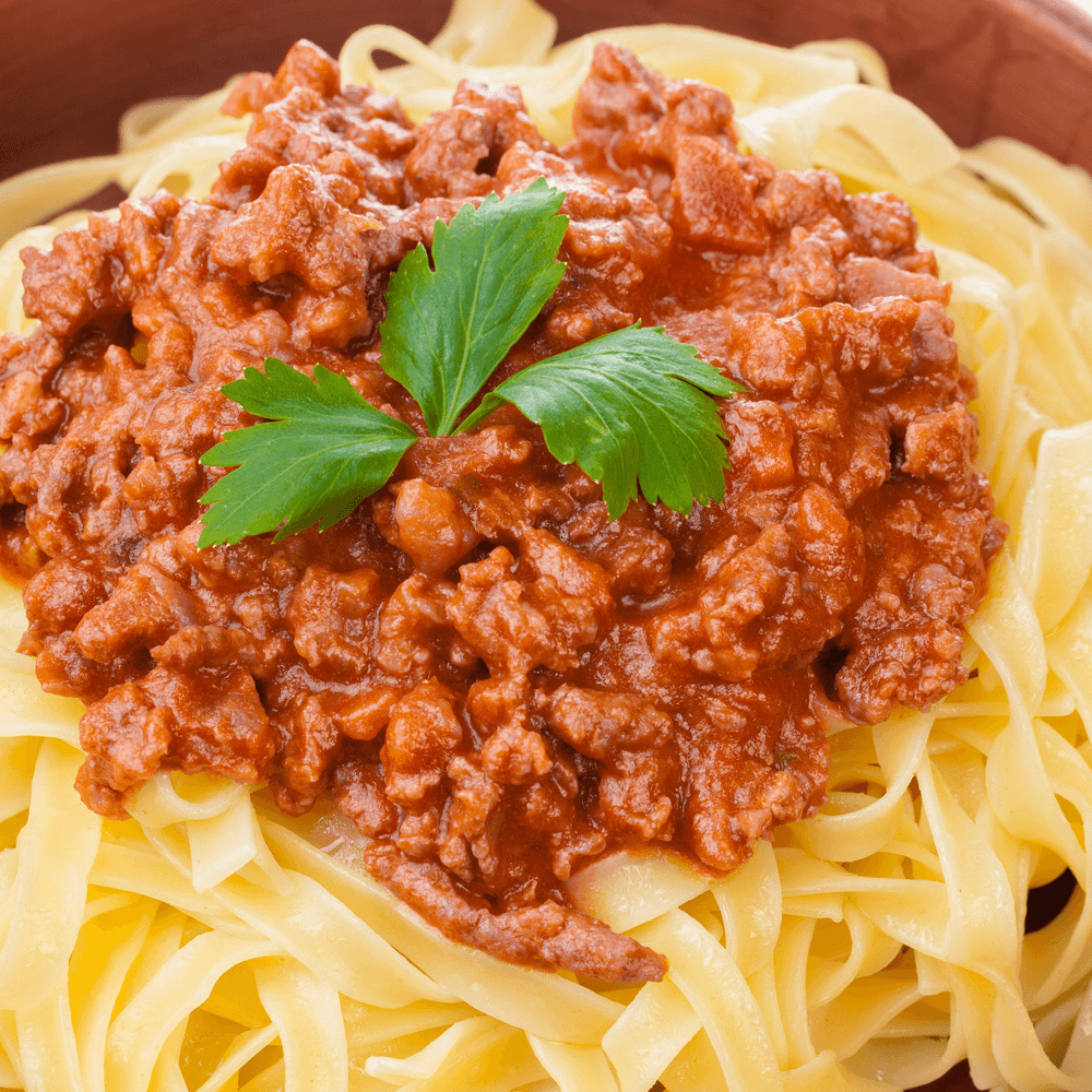 Fettuccine Bolognese