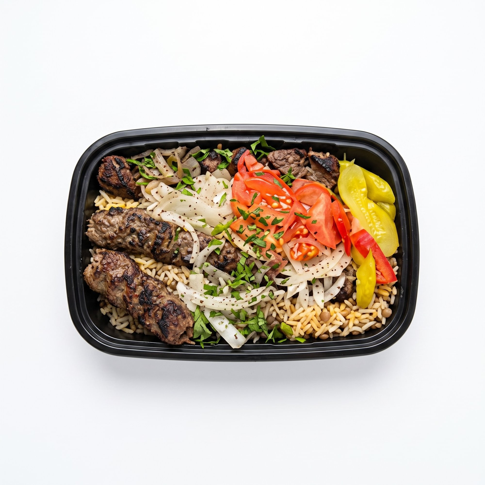 Kafta Kabob Platter