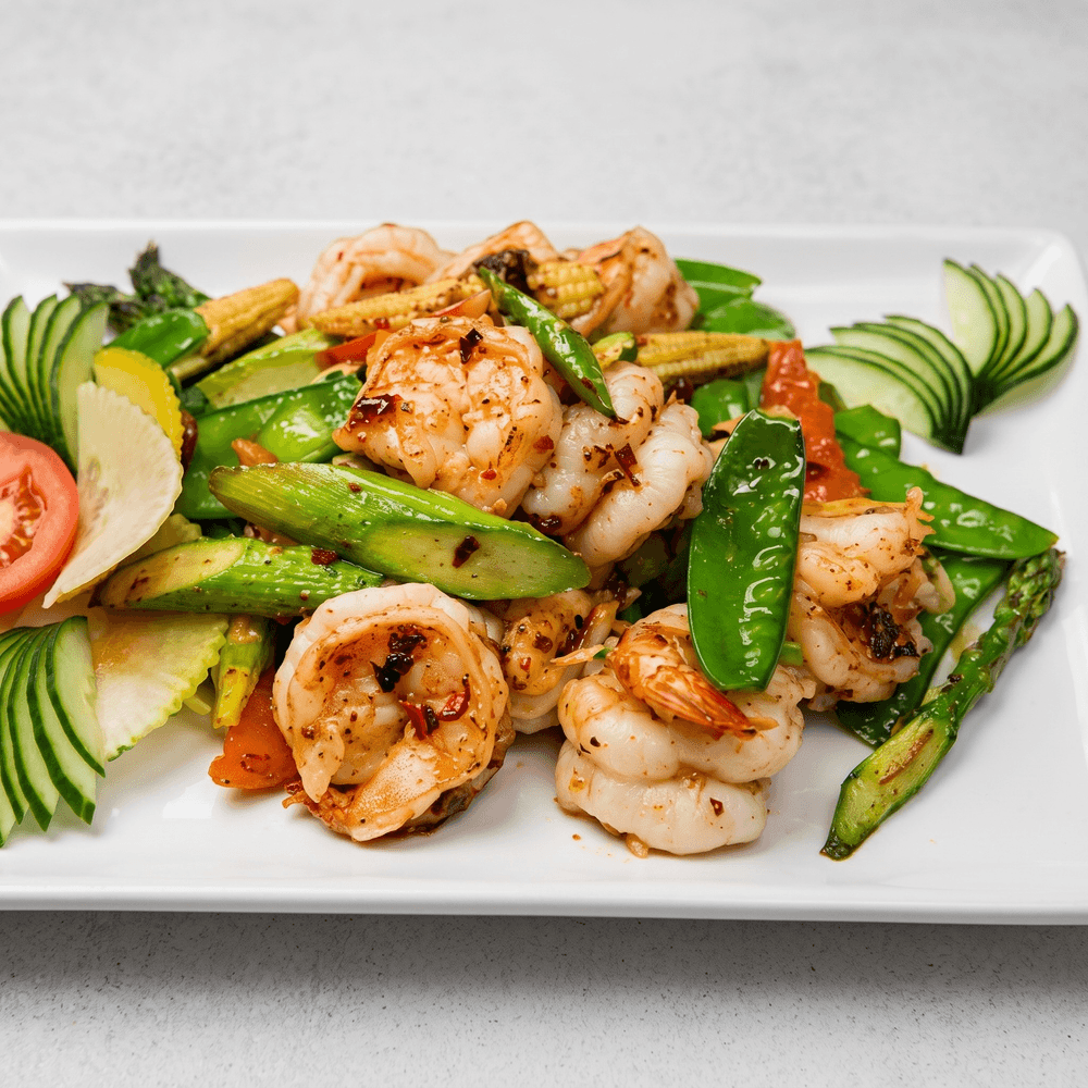 Jumbo Shrimp with XO Sauce
