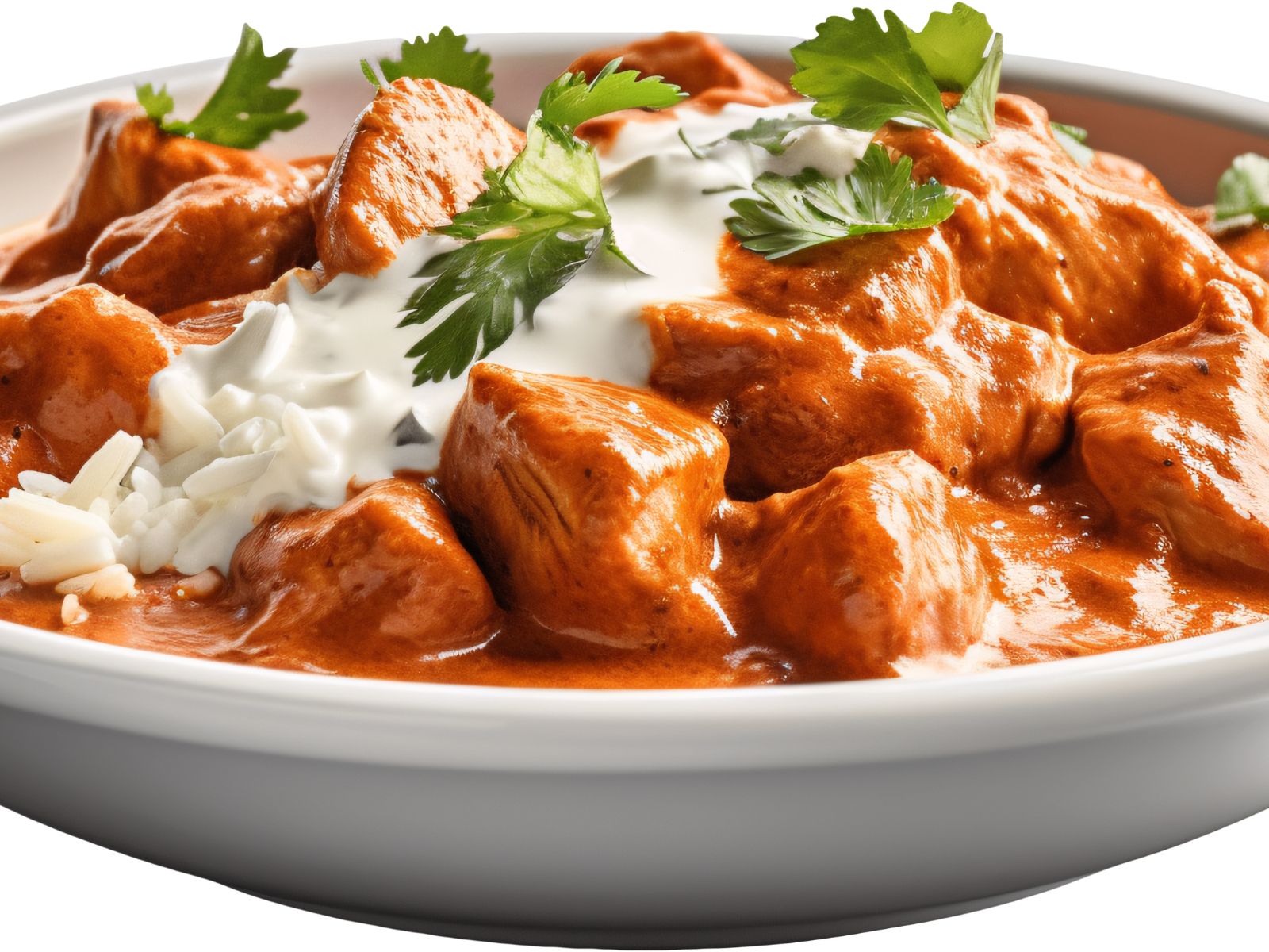 Butter Chicken Masala W/ Rice