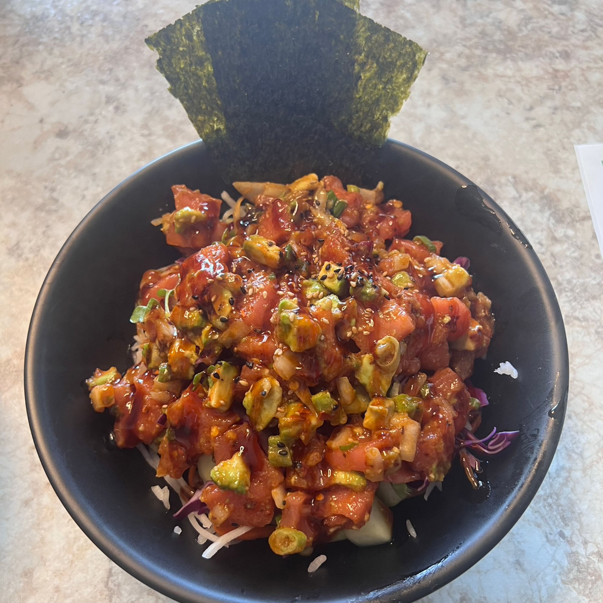Wabi Sabi Poke Rice Bowl