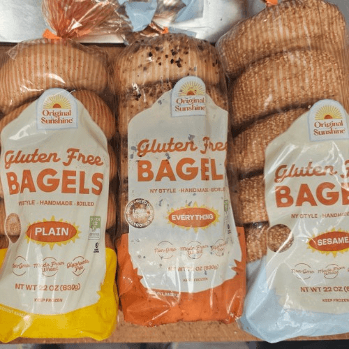 1/2 Dz Gluten Free Bagel