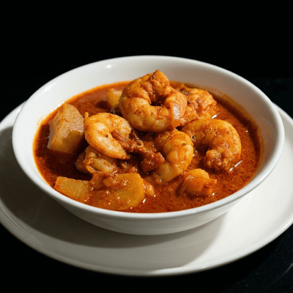 Shrimp Vindaloo (GF, NF, DF)