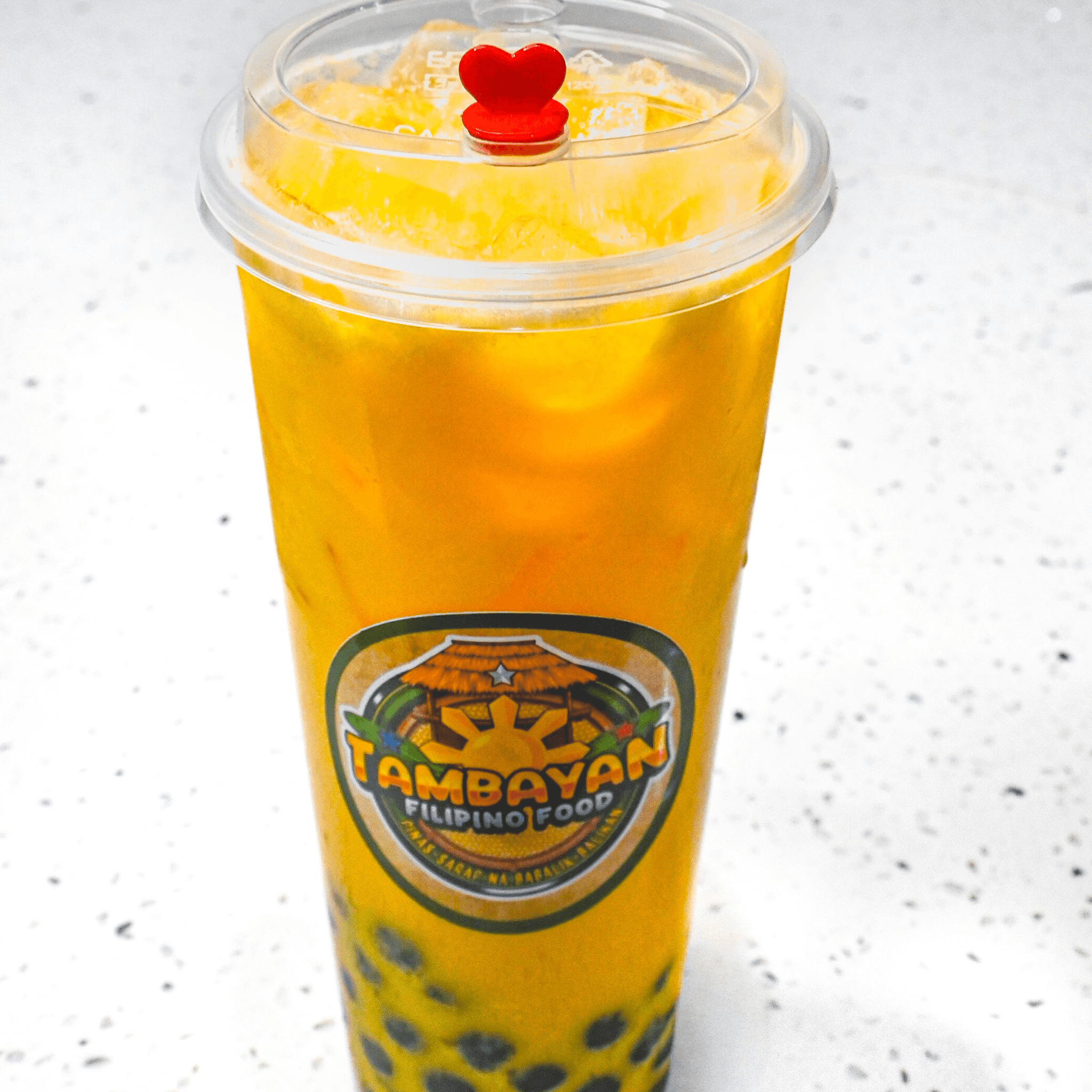 Mango Milk Tea Boba