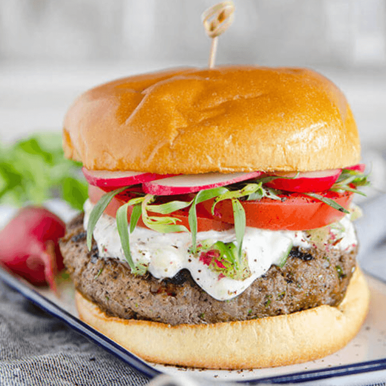 Beef Kabob Burger