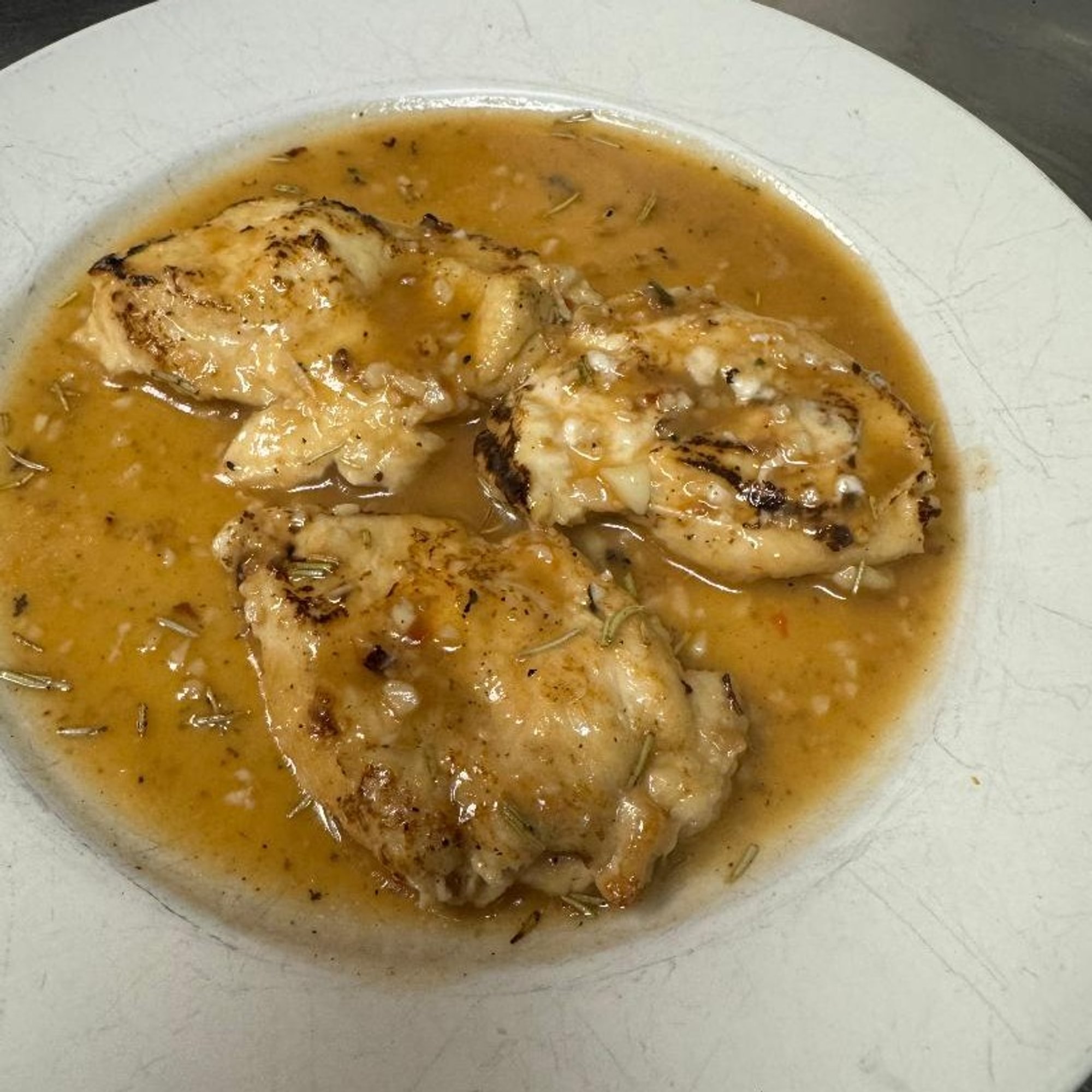 Chicken Cacciatore Bianco