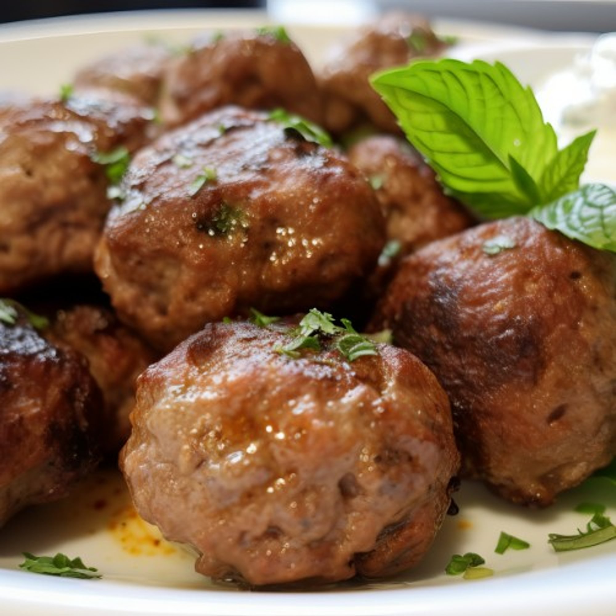 Greek Meatballs -Keftedakia