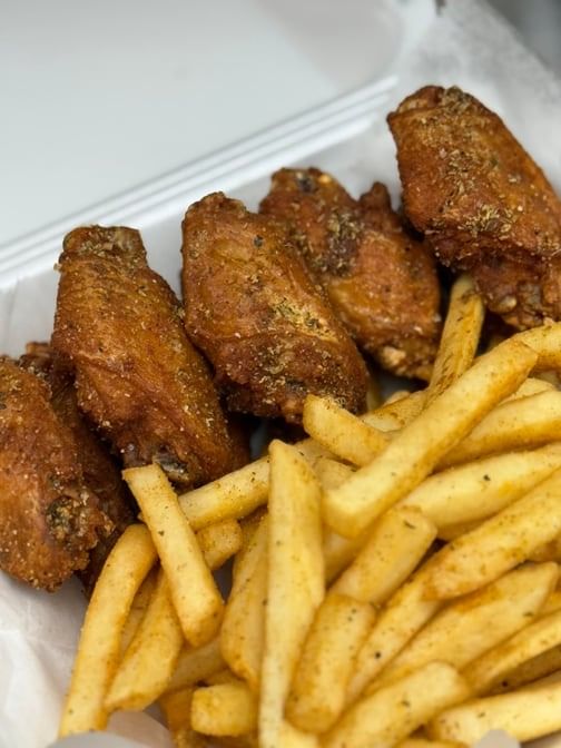 10 Wing Dings & Fries