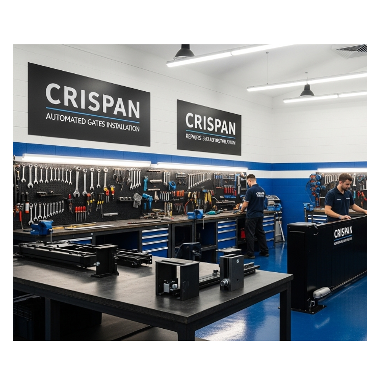 Crispan Automated Gates Repairs &amp; Installation Logo