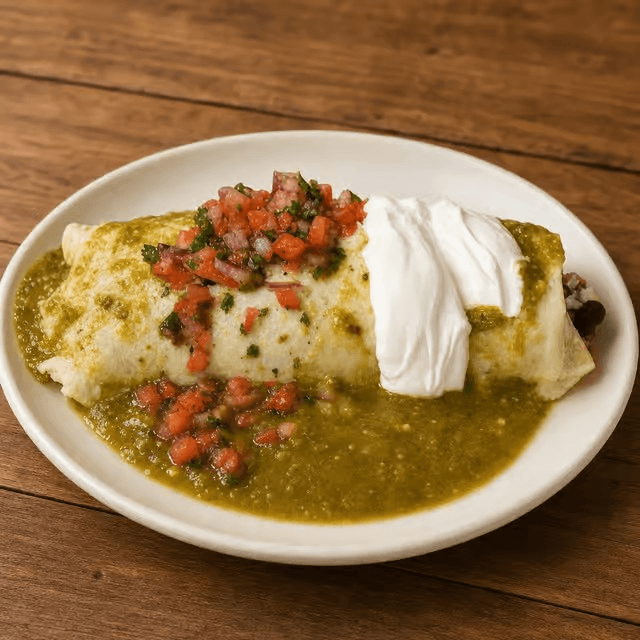 Lunch Burrito Verde